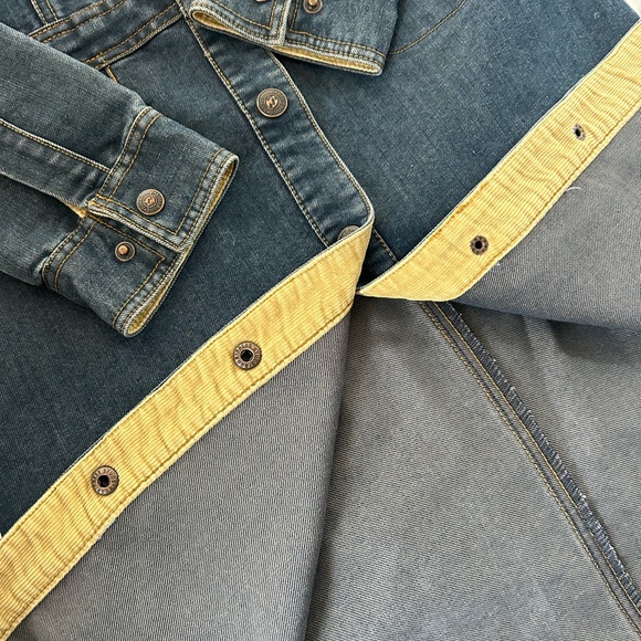 Vintage denim button down dress - Picture 7 of 13